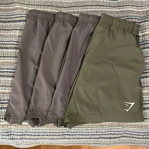Gymshark Sport Shorts 6 Inch Inseam Gray Green